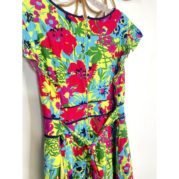 ModCloth Eyes On You Bright Floral Maxi Dress XL - Picture 7 of 9